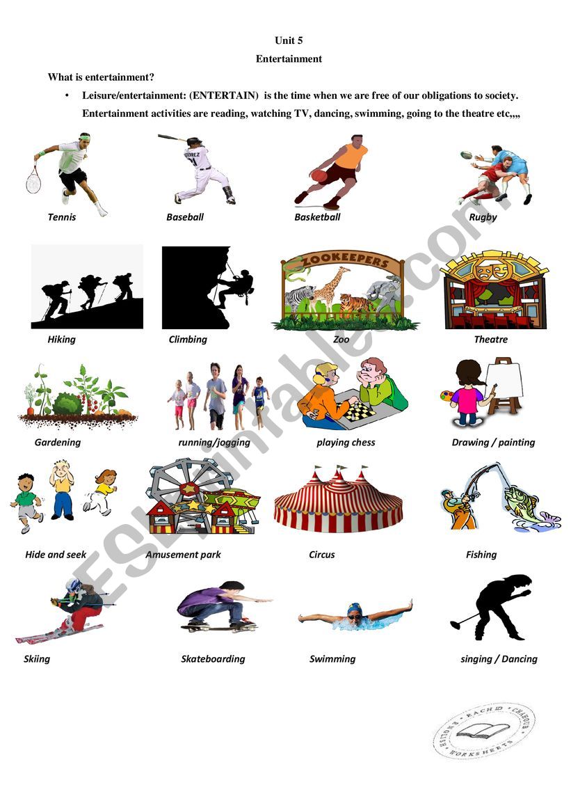 Activity & Entertainment