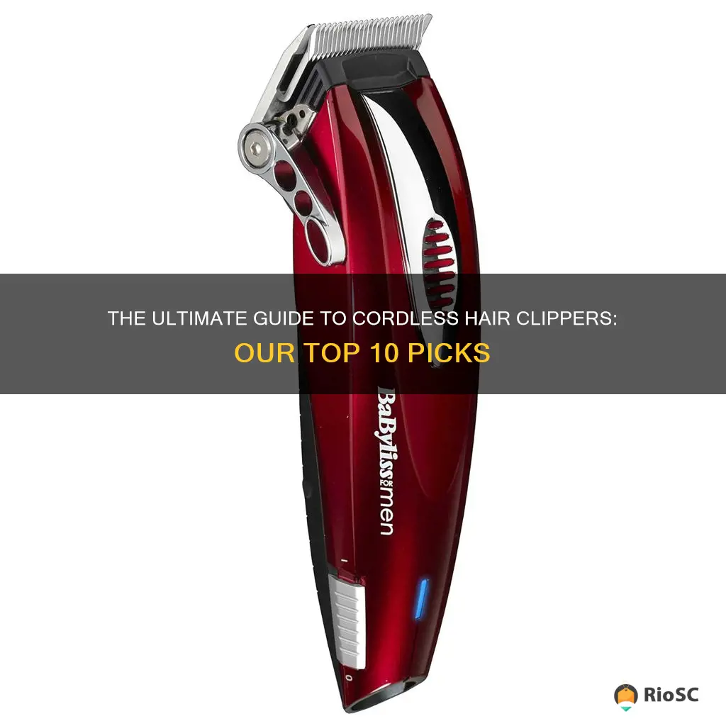 10 best cordless hair clippers