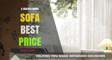 Affordable Comfort: Discover the Best Price on 2-Seater Fabric Sofas