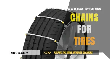 Top Snow Chain Picks for Your 2002 Lexus LS 430: Stay Safe This Winter