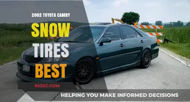 Top Snow Tires for Your 2002 Toyota Camry: Stay Safe This Winter