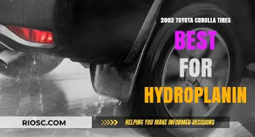 Top-Rated Tires for 2002 Toyota Corolla to Combat Hydroplaning