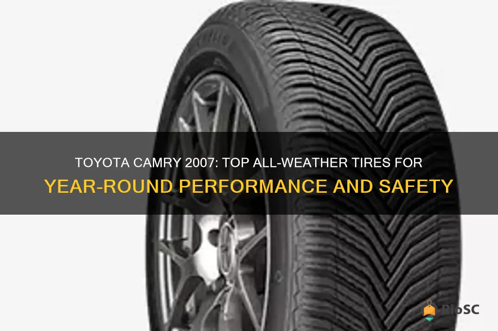 2007 toyota camry best all weather tires