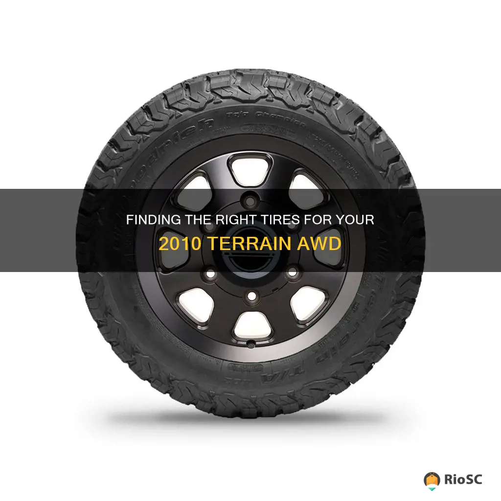 2010 terrain awd best tires