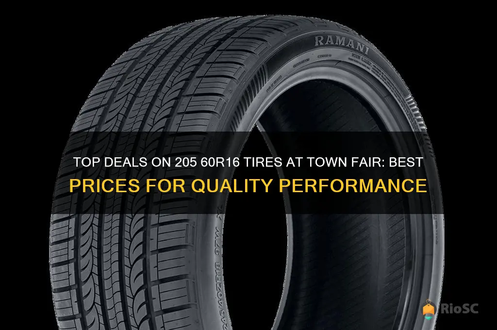 205 60r16 best prices town fair tires
