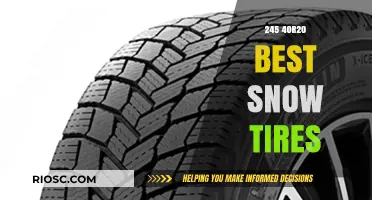 Top Snow Tires for 245 40r20: Unbeatable Traction and Safety for Winter Driving