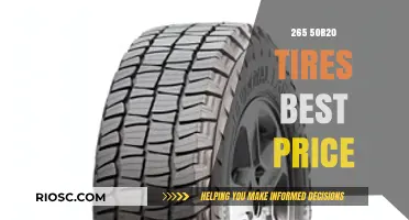 Top Deals on 265 50R20 Tires: Find the Best Price for Your Vehicle