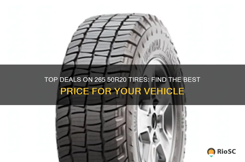 265 50r20 tires best price