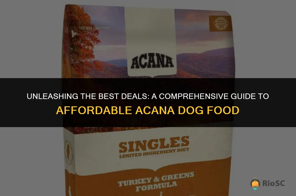 acan dog food best prices