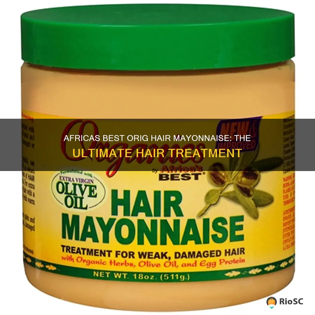 africas best orig hair mayonnaise 15 ounce jar