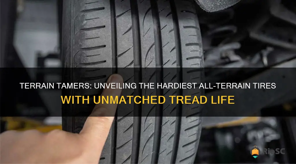 all terrain tires with best tread life