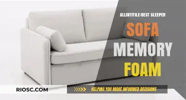 Ultimate Guide to the Best Sleeper Sofa with Memory Foam for Comfort and Style
