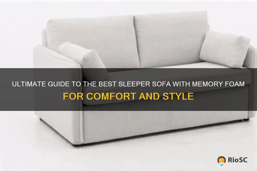 allintitile:best sleeper sofa memory foam