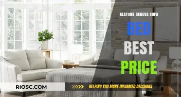 Alston's Geneva Sofa Bed: Uncover the Best Price Deals and Save Big on Comfort and Style