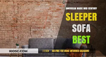 Top American-Made Mid-Century Sleeper Sofas: Comfort Meets Timeless Style