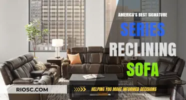 Ultimate Comfort Meets Style: America's Best Signature Series Reclining Sofa Review