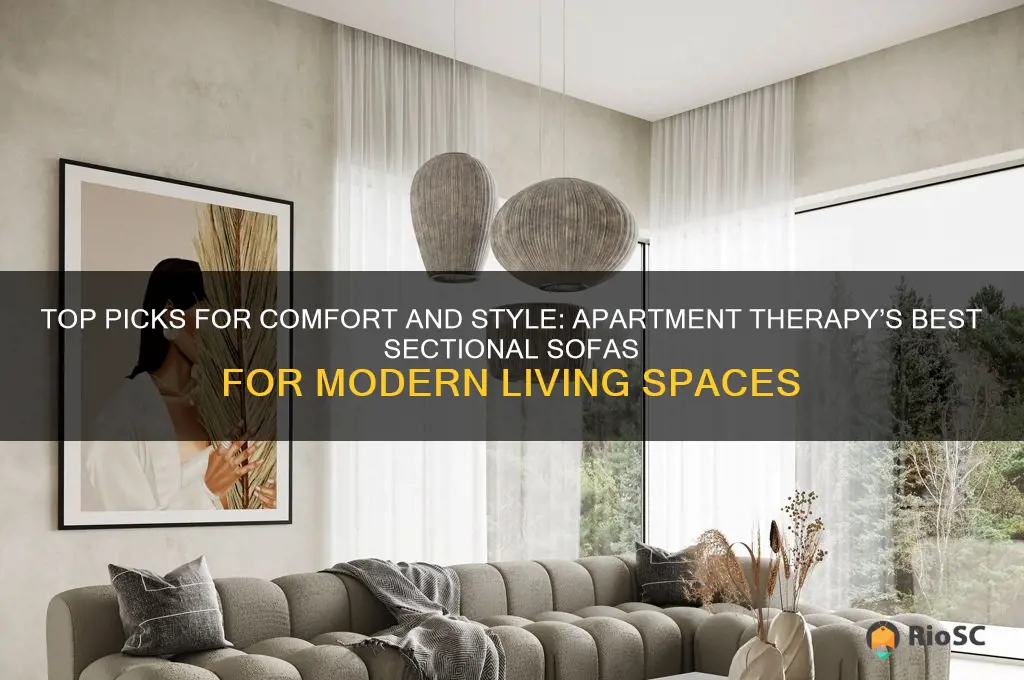 apartment therapy best sectional sofa