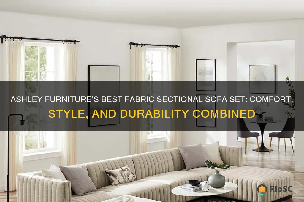 ashley furniture best fabric sectional sofa set