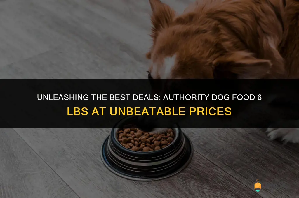authority dog food best price 6 lbs