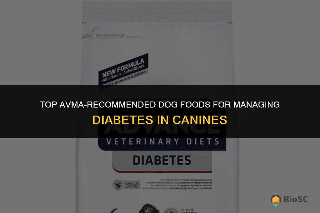 avma best dog food for diabetic dogs