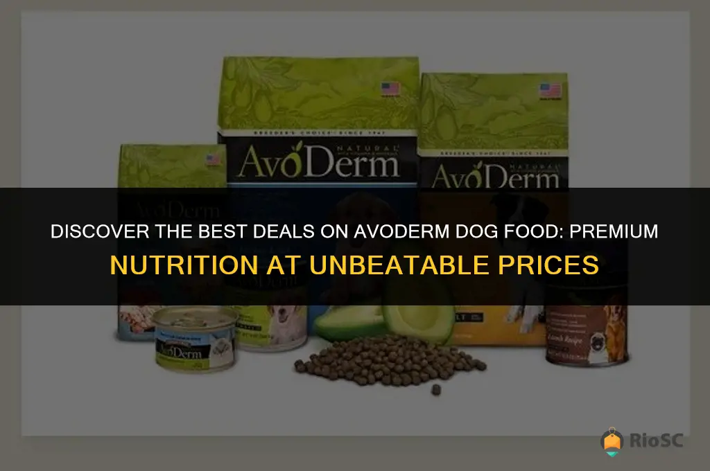 avoderm dog food best price