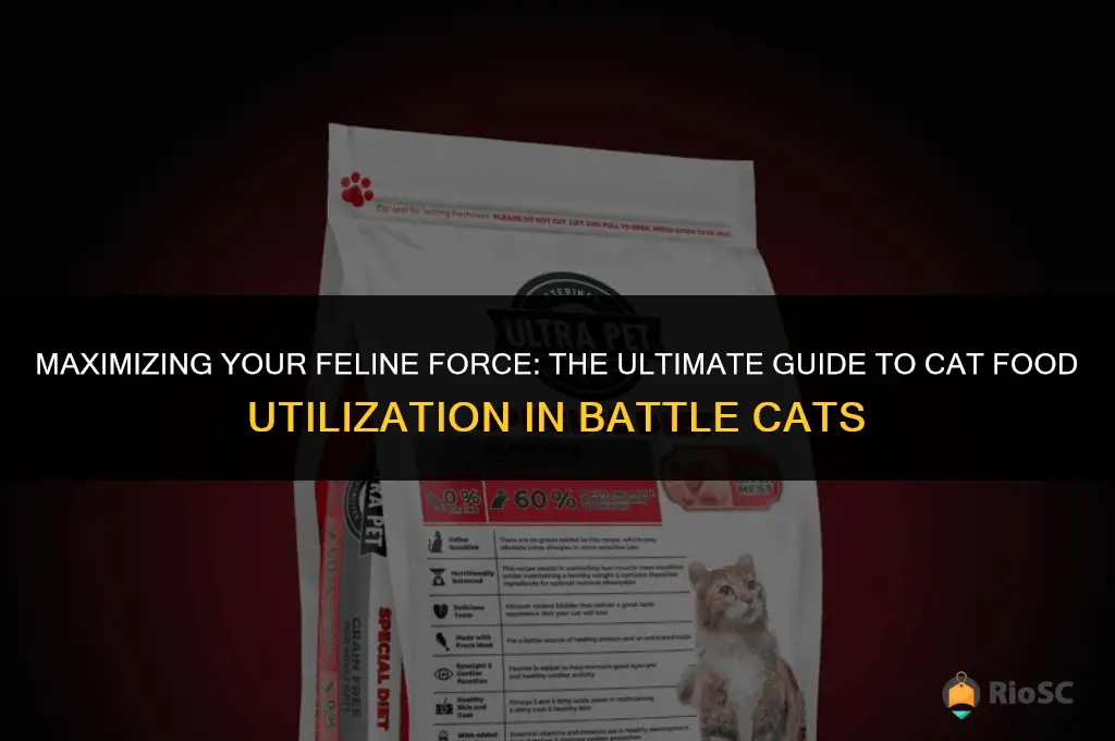 battle cats best use of cat food