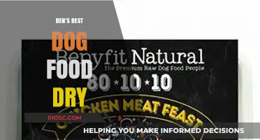 Ben's Best Dog Food Dry: A Nutritious Choice for Your Furry Friend