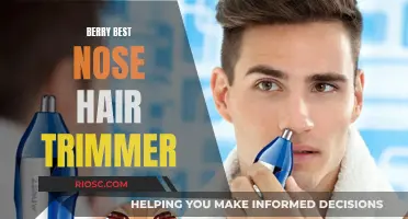 The Berry Best Nose Hair Trimmer: Trim with Precision