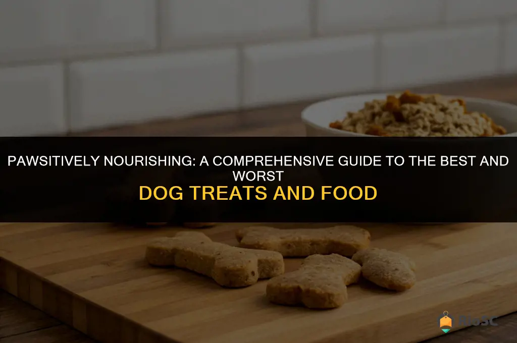 best & worst dog treats & food