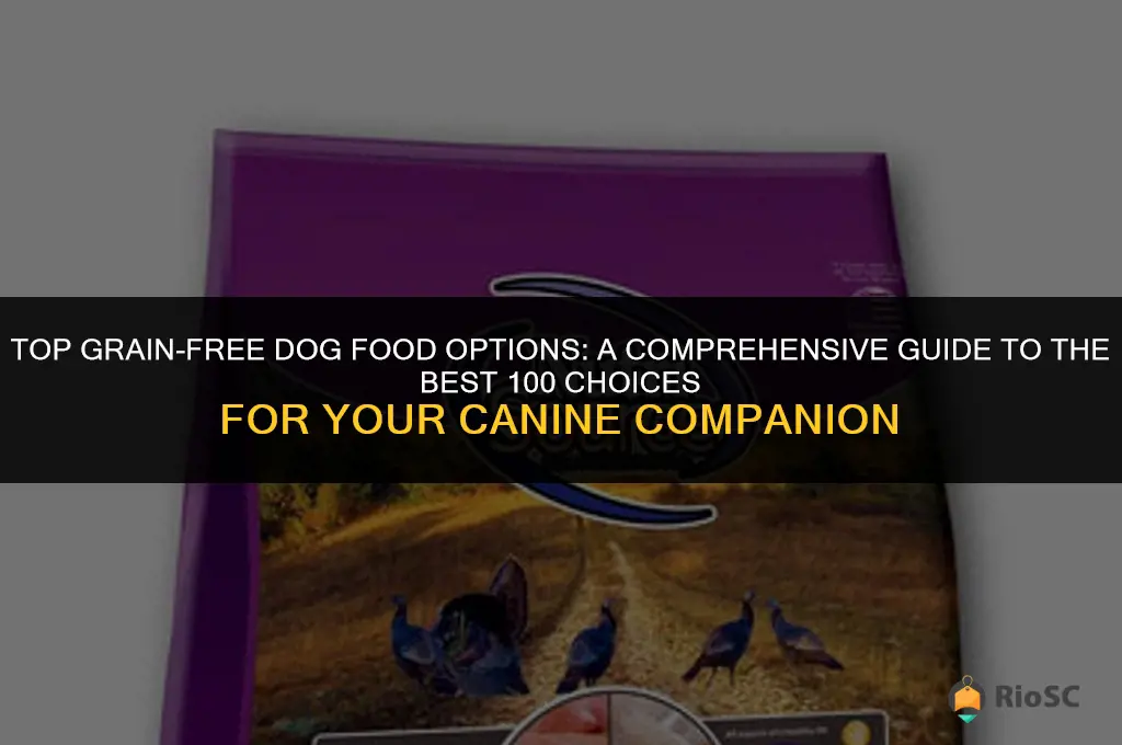 best 100 grain free dog food
