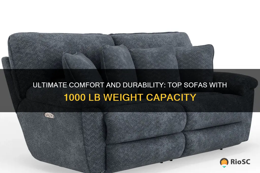 best 1000 lb weight capacity sofa