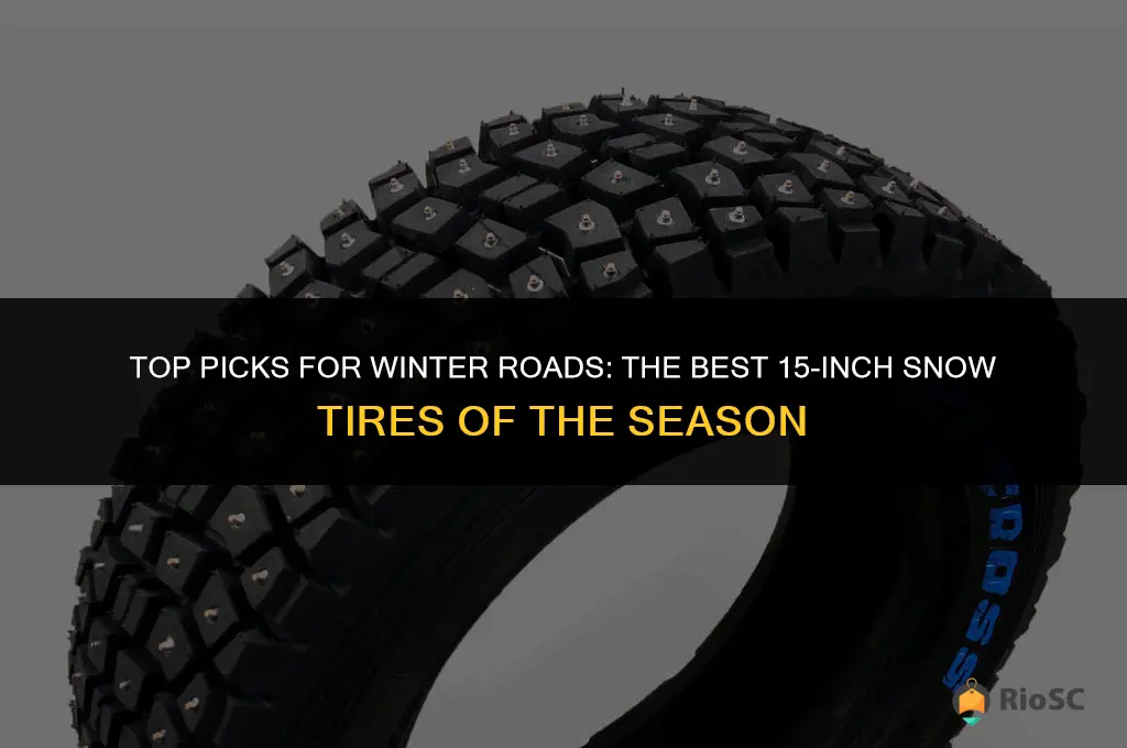 best 15 inch snow tires