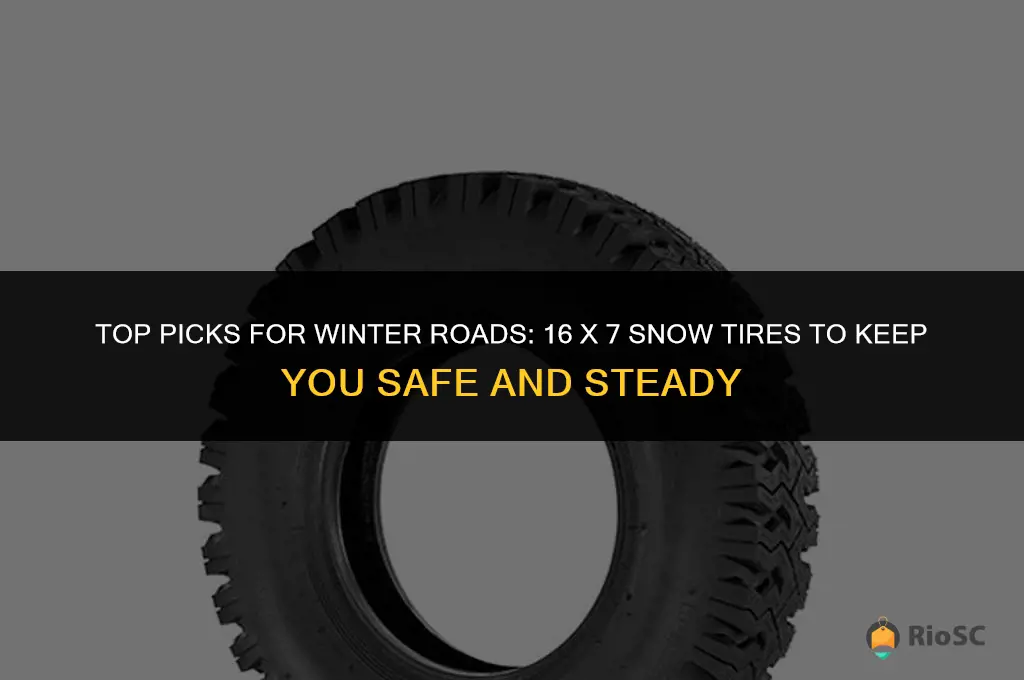 best 16 x 7 snow tires for car