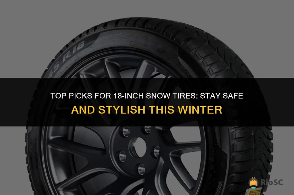 best 18 inch snow tires