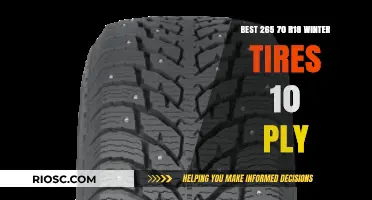 Top-Rated 265 70 R18 Winter Tires: 10-Ply Options for Superior Traction and Durability