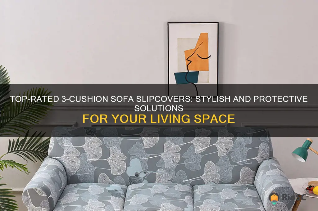 best 3 cushion sofa slipcovers