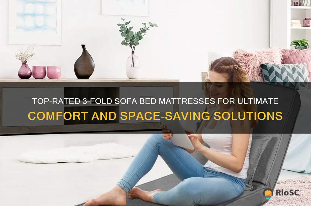 best 3 fold sofa bed mattress