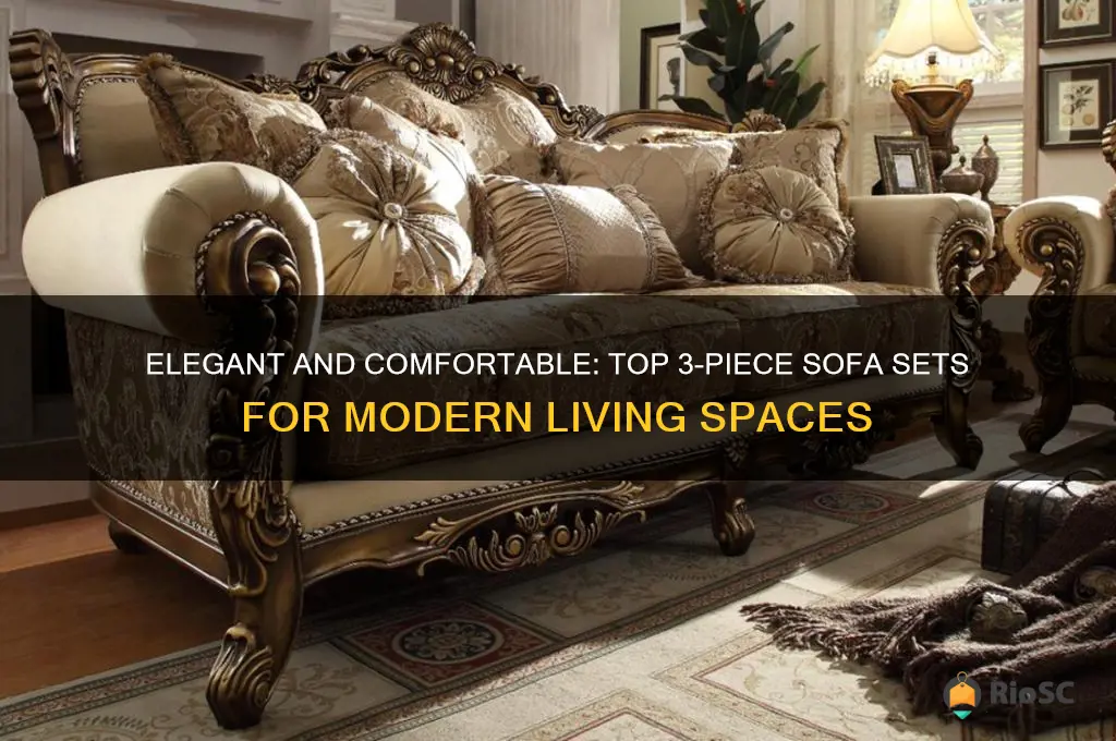best 3 piece sofa set