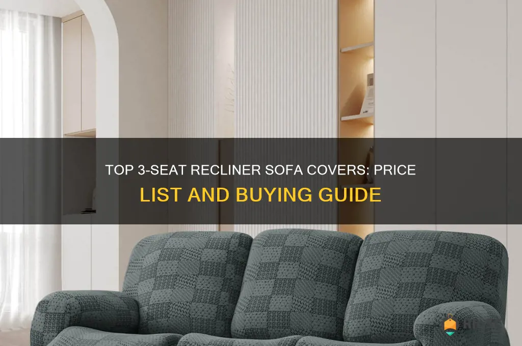best 3 seat recliner sofa covers pricelist