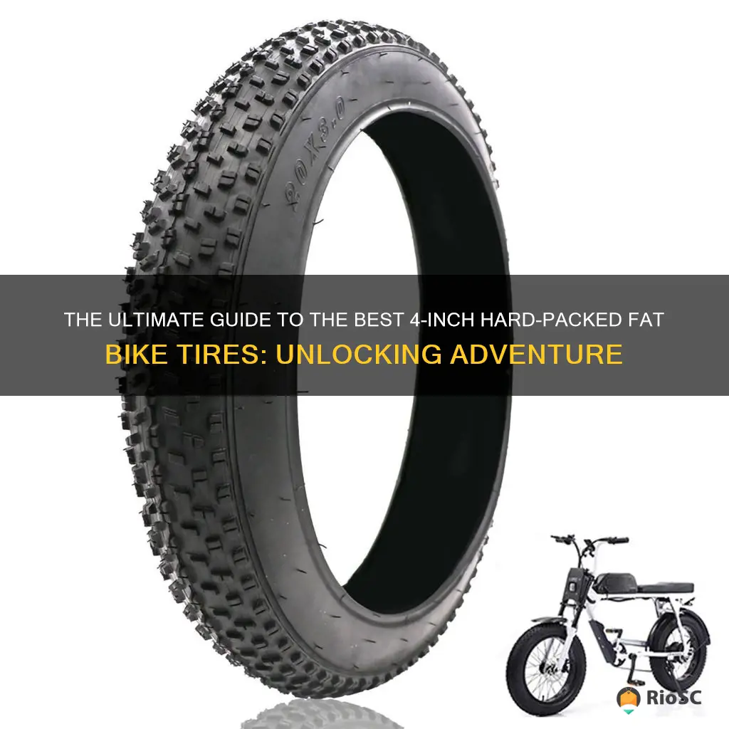 best 4 inch hard packed fat bike tires