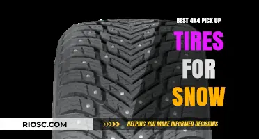 Top-Rated 4x4 Pickup Tires for Snow: Enhance Your Winter Driving Experience