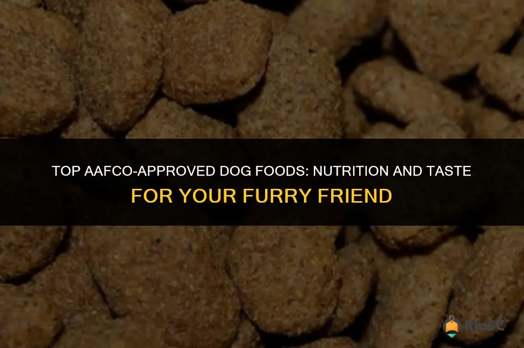 best aafco approved dog food