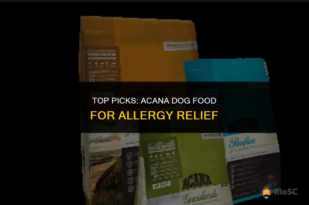 best acana dog food for allergies