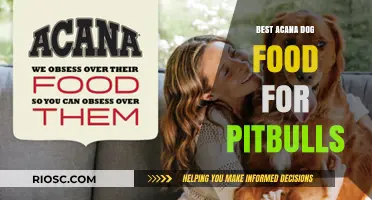 Top-Rated Acana Dog Food Options for Pitbulls: A Comprehensive Guide