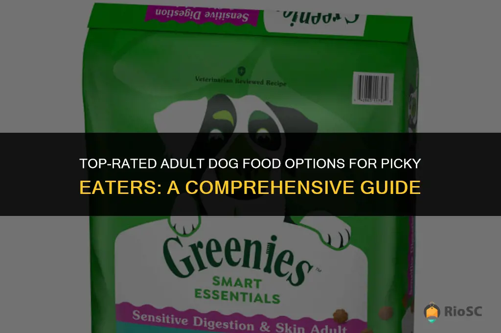 best adult dog food for poor eaters