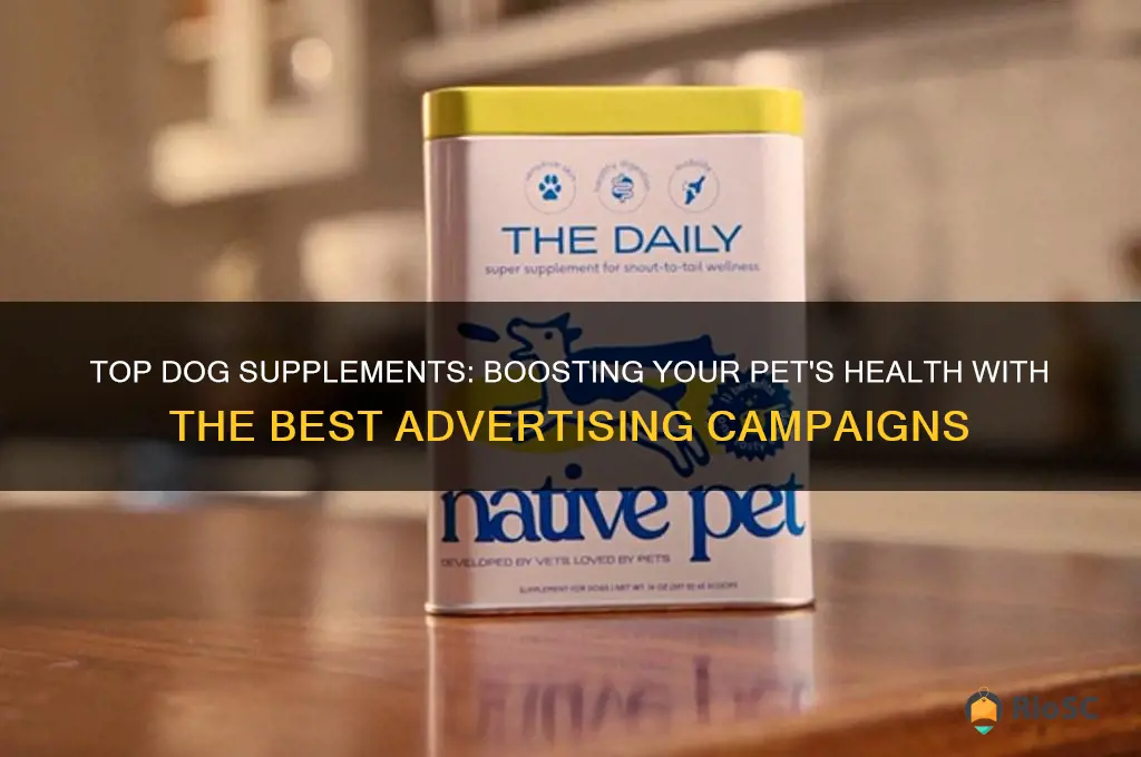 best advertising dog supplements