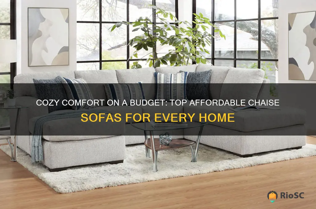 best affordable chaise sofa