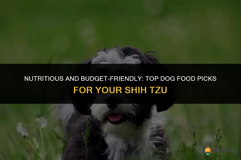 best affordable dog food for shih tzu