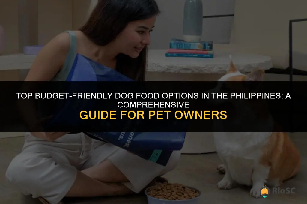 best affordable dog food philippines