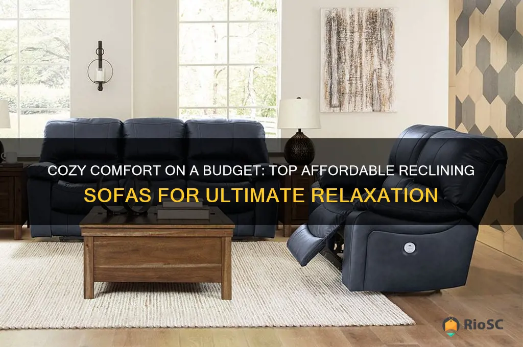 best affordable reclinig sofa